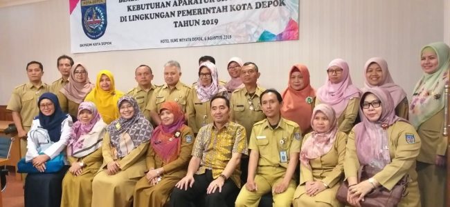Kegiatan Bimbingan Teknis Penyusunan Kebutuhan ASN Kota Depok Tahun 2020 – 2024