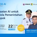 Webinar Pemanfaatan Artificial Intelligence (AI) untuk Tata Kelola Pemerintahan Kota Depok